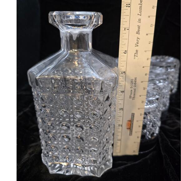 Vintage Tritshler Winterhalder West Germany Button Cut‎ Whiskey Set Read! 9pc - Picture 11 of 13